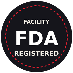 FDA-Registered Facility badge